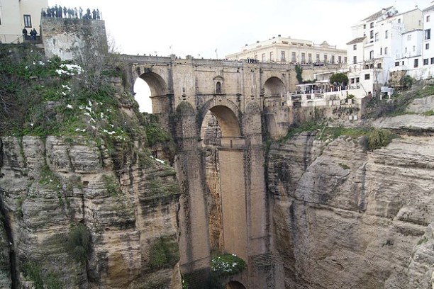 A bridge in a Spanish village