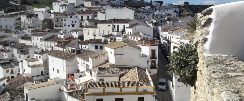 View on a Spanish village